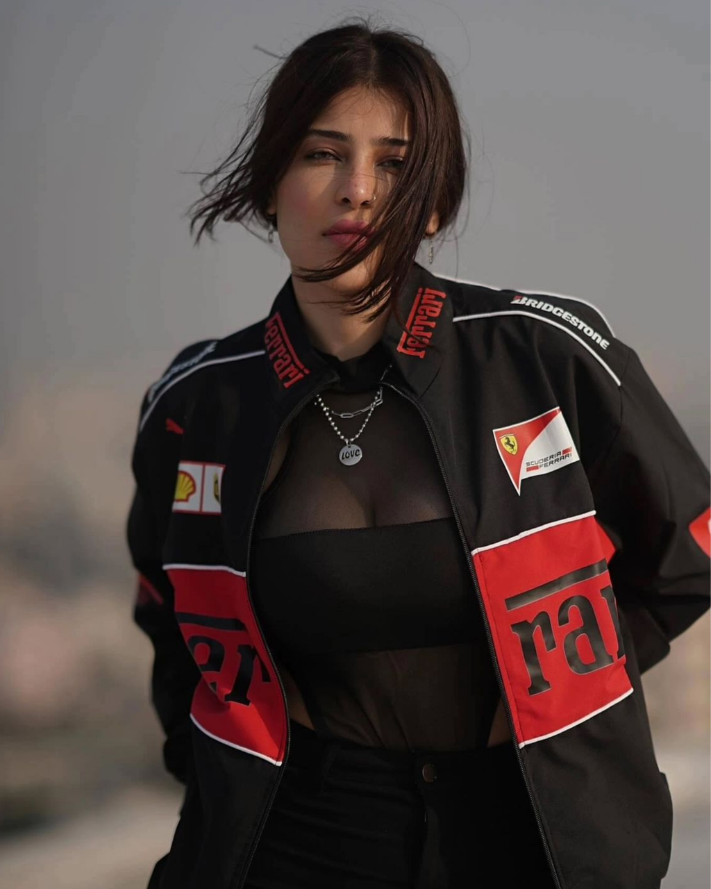 Black Ferrari Jacket (Unisex)